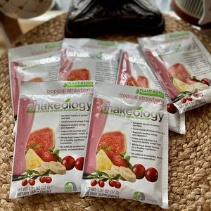 Vegan Tropical Strawberry Shake